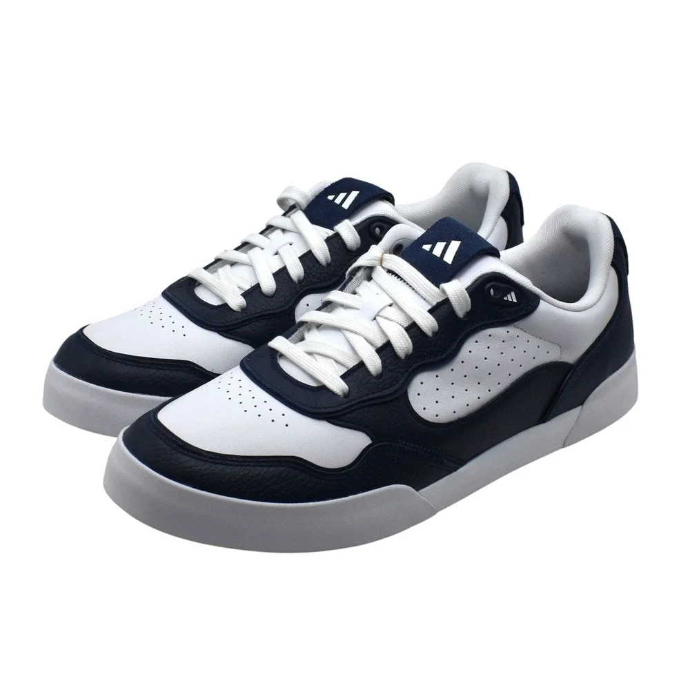 Adidas Retrocross 25 Spikeless Golf Shoes Men's Size 10.5 White Navy IH9977 NWT‎
